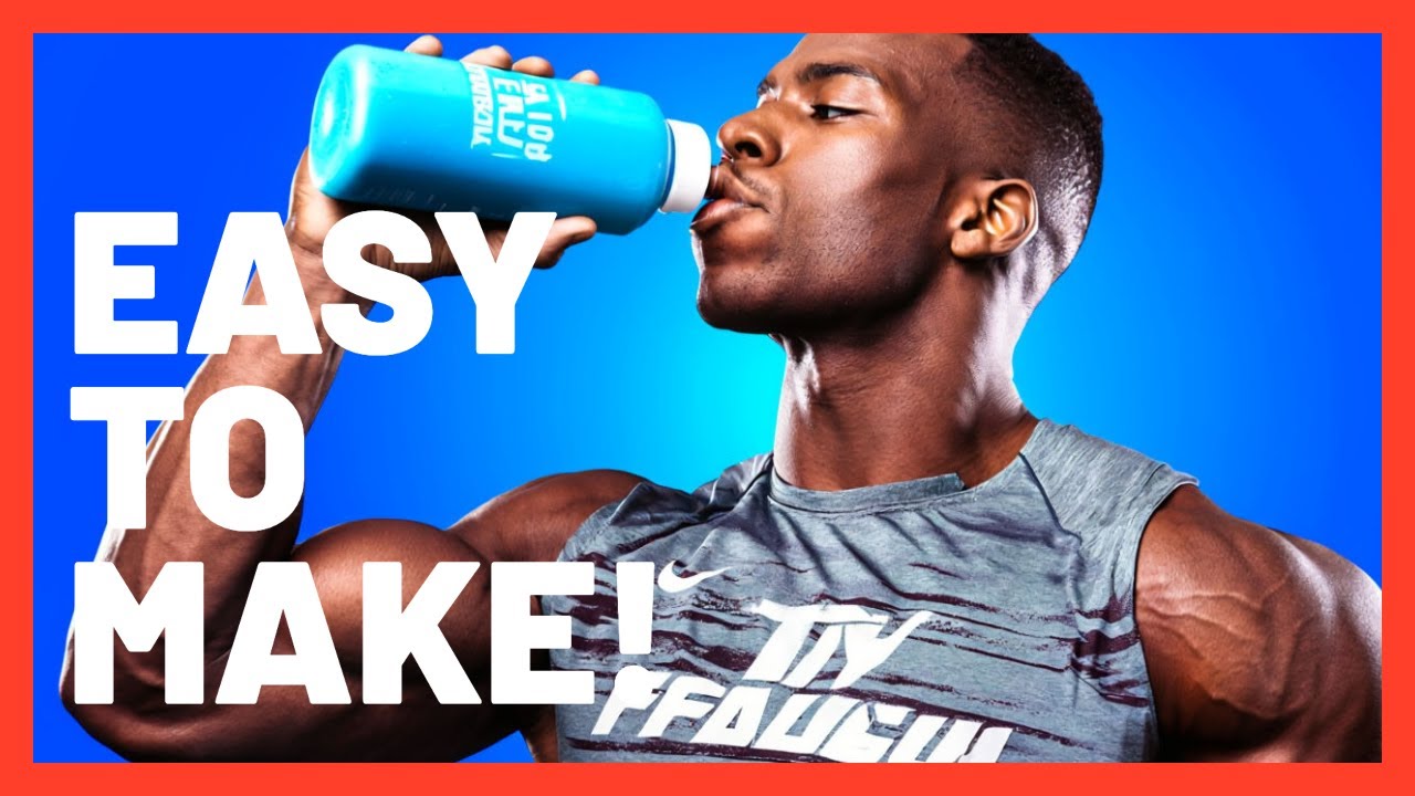 3 DIY ALL Natural Pre-Workout Energy Drinks You Can Make at Home with Everyday Ingredients