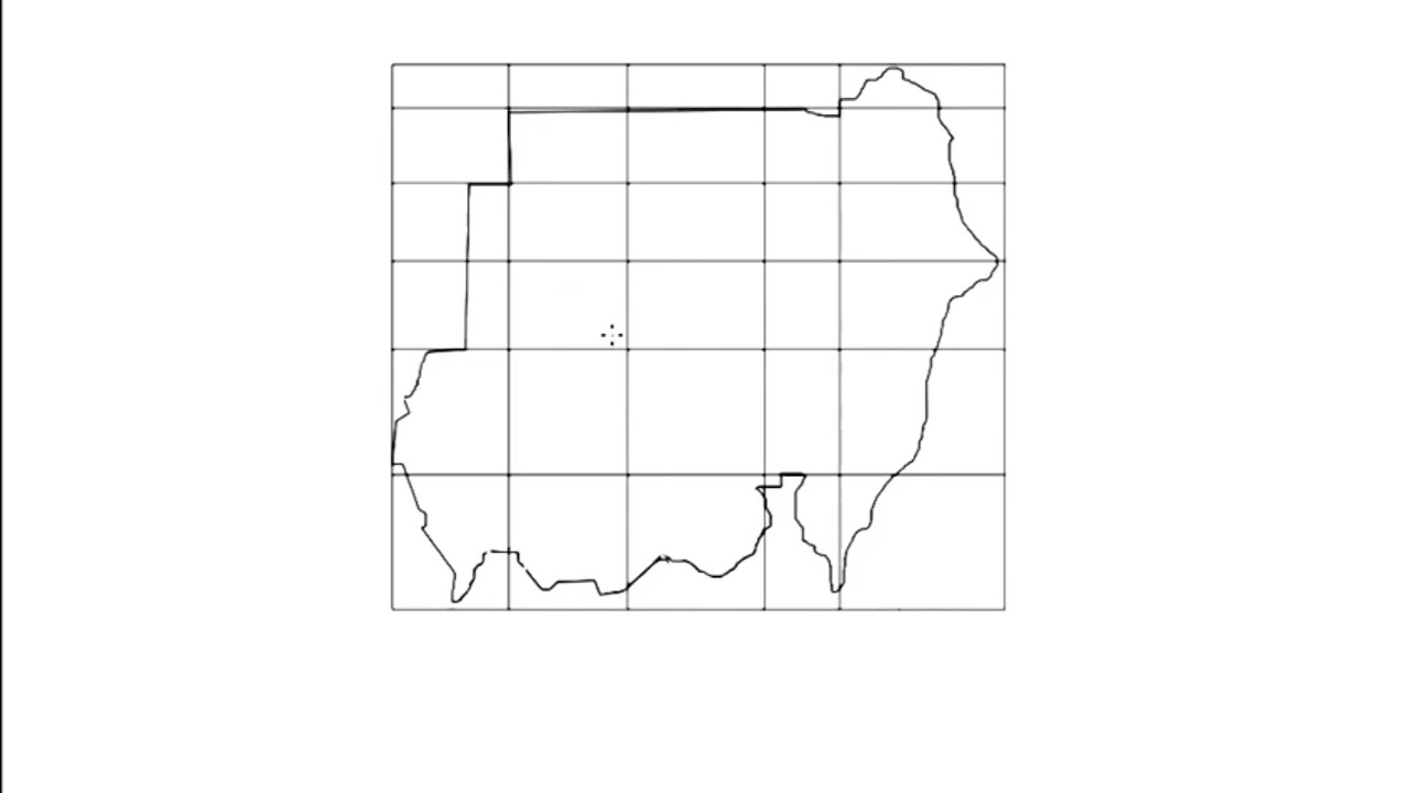 طريقة رسم خريطة السودان صماء مع التأشير والتلوين بطريقة سهلة جداً #drawing