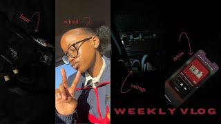 V L O G: school, talks, drives, exam season, hair, grwm || SOUTH AFRICAN YOUTUBE