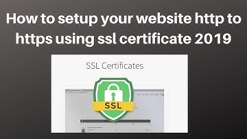 How to setup your website http to https using ssl certificate 2019 | DigitalMarketingTutorial