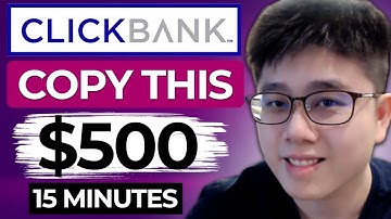 Make $500 in 10 Minutes With Clickbank Affiliate Marketing (2024)