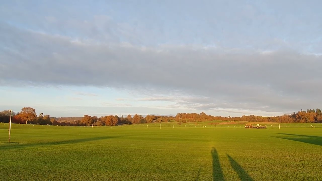 Polo playing  fields Cowdray ruins. Cowdray House. Cowdray Castle. Midhurst.  13th Nov 2024