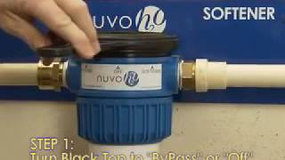5nuvoH2O System Installation   Cartridge Replacement Video Salt Free Water Softener #2