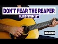 (Don't Fear) The Reaper by Blue Öyster Cult - Fingerstyle Guitar Lesson (Simplified)