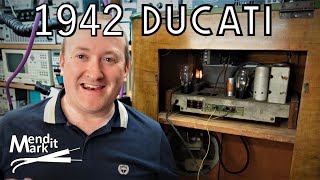 1942 Ducati Radiogram Repair (Part 1)