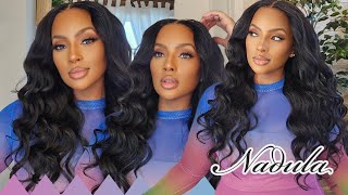 SUPER EZ Yaki Straight pre-everything frontal wig | CUT LACE & BLEACHED KNOTS | NADULA HAIR