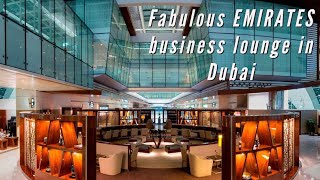 Fabulous foods, new champagne and relaxation at Emirates Business Lounge at Dubai airport | July '22