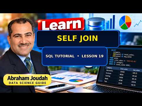 19- SQL SELF JOIN Tutorial: Join a Table to Itself
