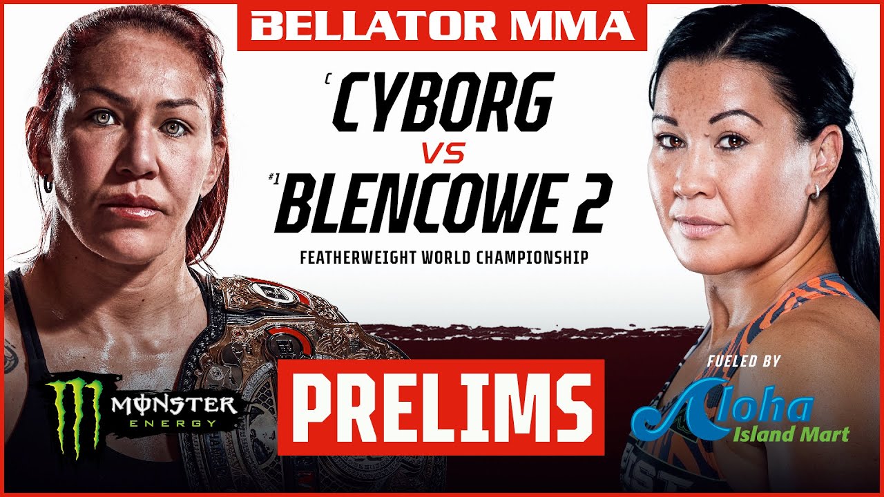 Bellator 279 Cyborg vs Blencowe 2 free prelims (video)