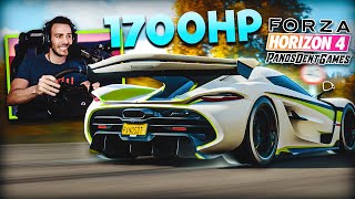 ΠΩΣ ΕΙΝΑΙ ΝΑ ΟΔΗΓΑΣ ΤΗΝ KOENIGSEGG JESKO ΜΕ 1700 ΑΛΟΓΑ | FH4 G923 Wheel