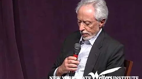 J.M. Coetzee and Paul Auster at the NYS Writers In...