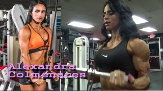 Alexandra Colmenares superb Colombian Figure Competitor | perfect feminine muscles