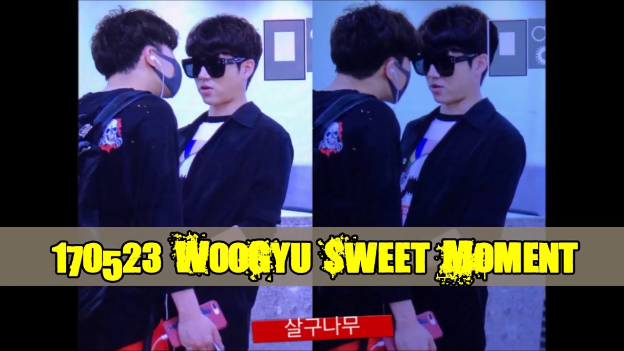 170523 INFINITE SungKyu WooHyun sweet moment【The story of shirt holes & sunglasses】WooGyu 인피니트 성규 우현