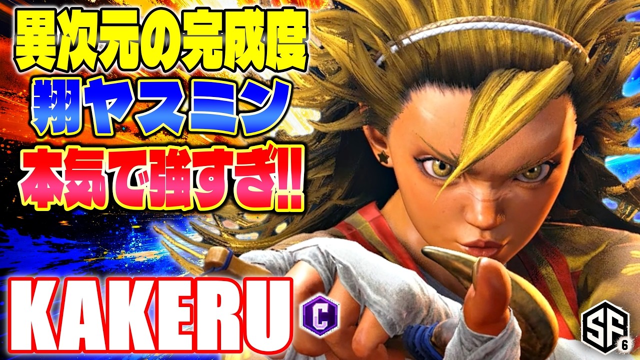 スト6】異次元の完成度 翔ヤスミン 本気で強すぎ!! 翔 (ヤスミン