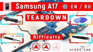 Samsung Galaxy A17 SM-A175 Teardown Take apart in Detail
