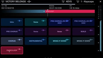 Studio One 5.2 New Show Page for Live Performance.