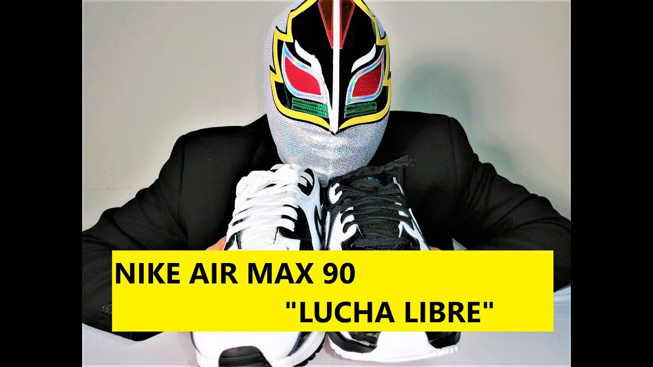 AirMax90 #NikeLuchaLibre | Nike Air Max 90 Lucha Libre On Feet Review | LA LUCHA  LIBRE ES HERMOSA - YouTube