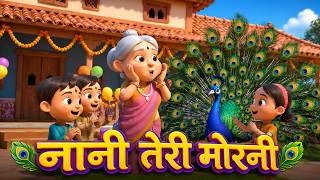 Nani Teri Morni | Nani Teri Morni | Nani Teri Morni Ko Mor Le Gaye | Hindi Rhyme Video | Cartoon