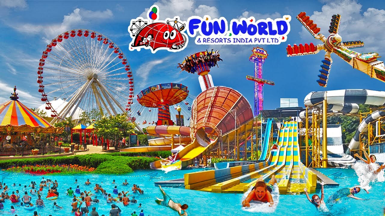 FUN WORLD BANGALORE || Water World & Amusement Park Bangalore || Full Tour  || THRILL & FUN Rides. - YouTube