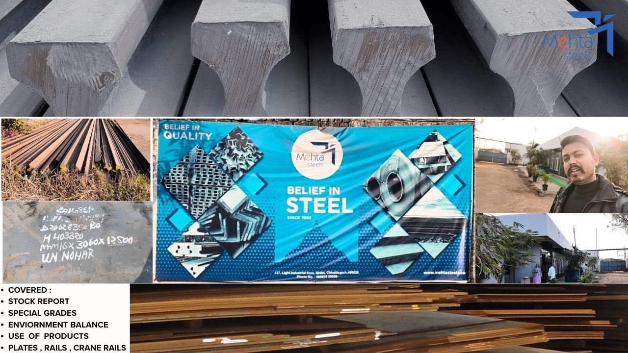 A Day at Our Steel Yard | Stock Update, Crane Loading & Green Space 🌱