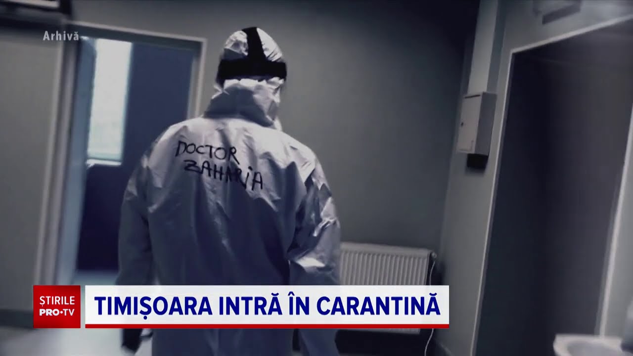 Timișoara intră în carantină pentru 14 zile. Oamenii vor ieși doar cu declarație