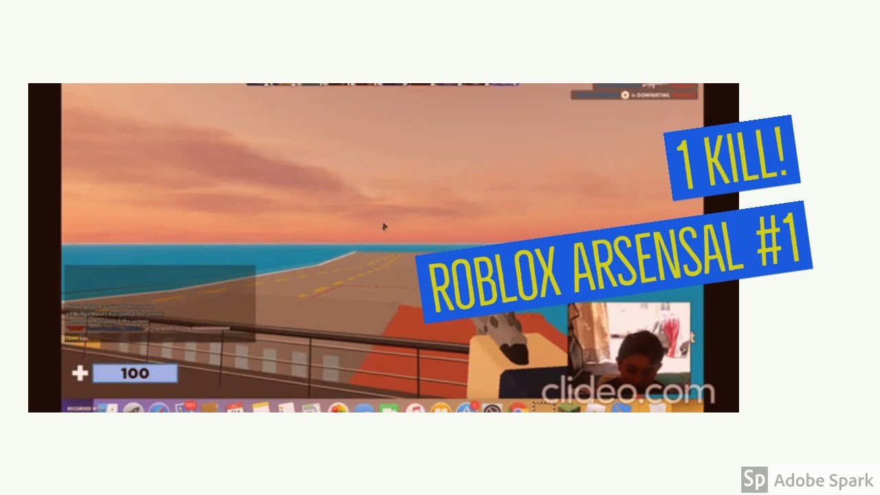 1 KILL! | Roblox Arsenal #1 - YouTube