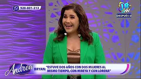 Bryan afirma que estuvo dos aos con Mireya y Loren...