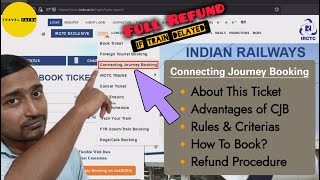 Connecting Journey Booking | How To link Two PNR | Rules & Refund Process screenshot 2