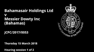 Bahamasair Holdings Ltd v Messier Dowty Inc (Bahamas)