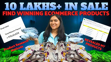 Product Research Methods 2025 Full Training 1 Lakh+ Sellers Use THIS to Find Trending Products |