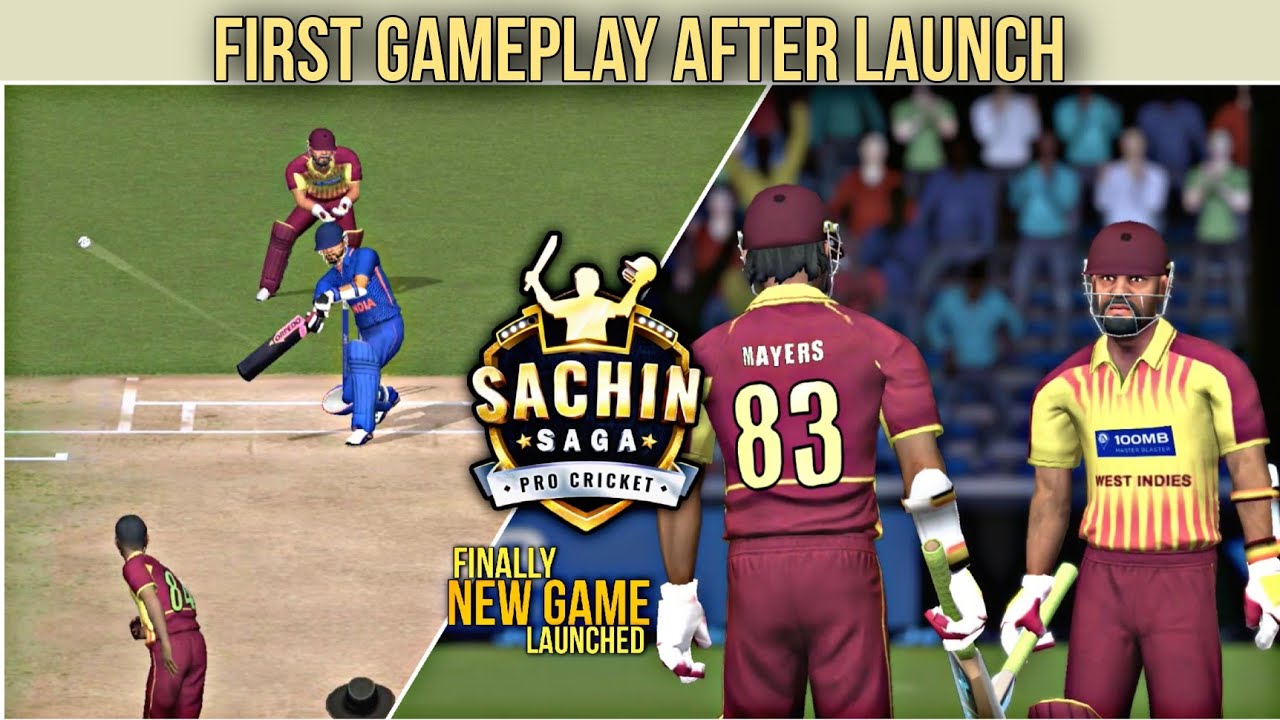 Sachin Saga Pro Cricket First Gameplay 🤩 New Cricket Game