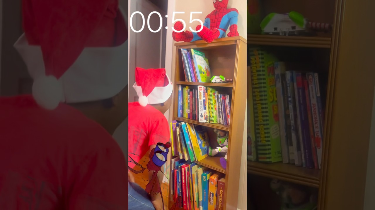 FIND THAT BOOK ON THE SHELF IN 60 SECONDS CHALLENGE! shorts 