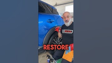 How to restore and protect car plastic