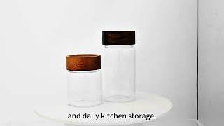 Inside the Factory: Crafting High Borosilicate Jars with Elegant, Durable Wooden Lids
