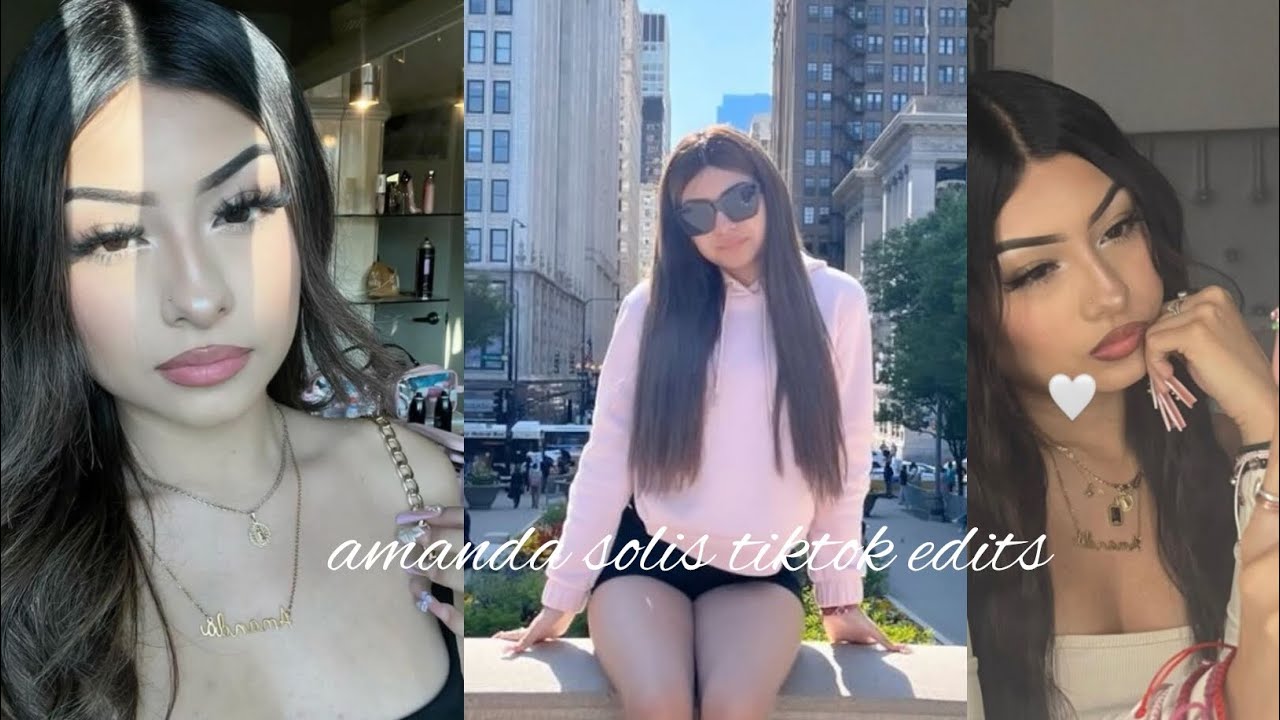 amanda solis tiktok edits compilation // - YouTube