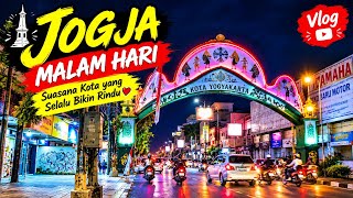 SYAHDU ‼️ KELILING KOTA YOGYAKARTA MALAM HARI !!