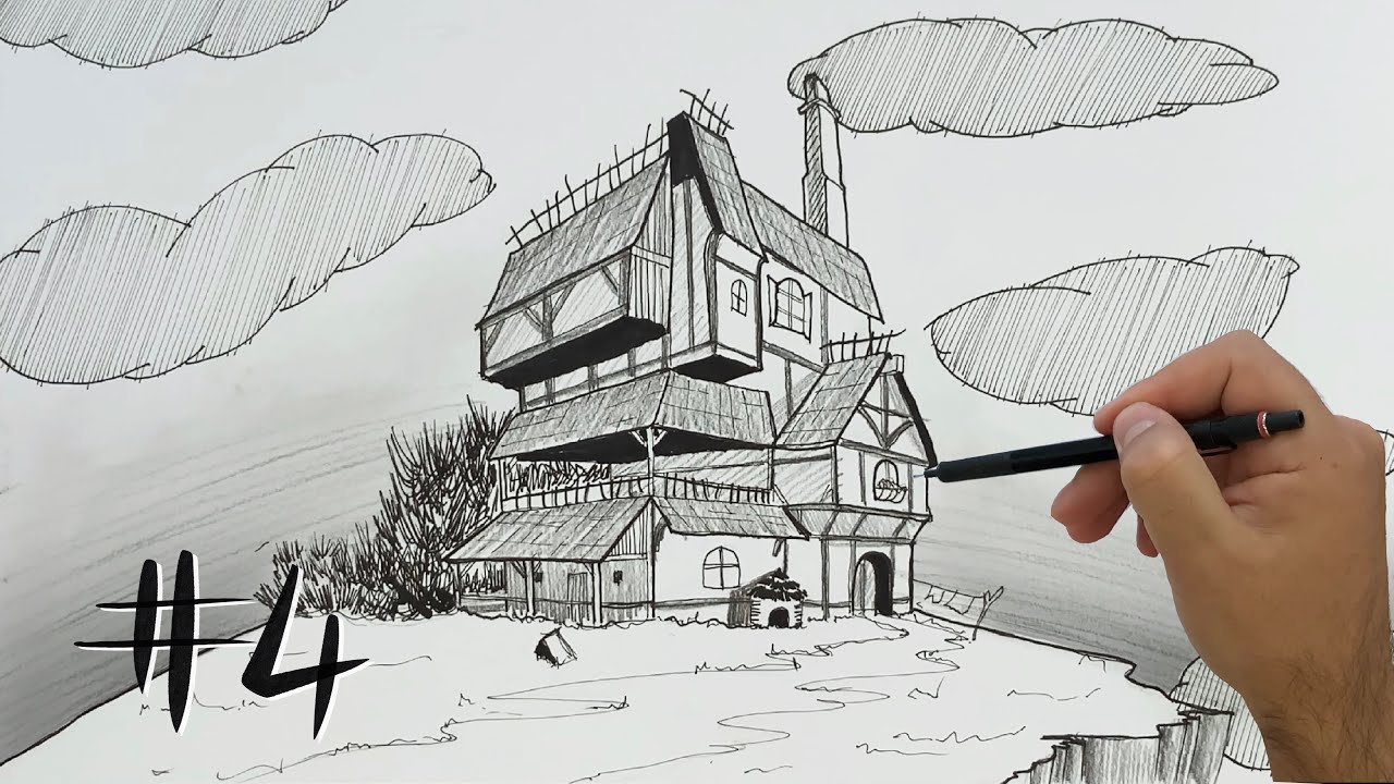 Mekan Nasıl Çizilir? (HowToDrawPerspective) İki Noktalı Perspektif