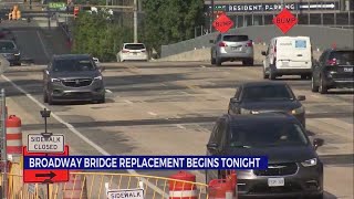 Broadway bridge replacement begins Friday night
