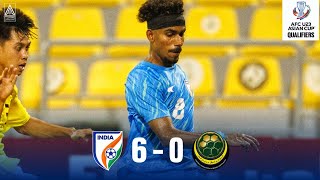 India U-23 vs Brunei Darussalam U-23 || 6-0 || AFC U-23 Asian Cup 2026 Qualifiers || Football Accent
