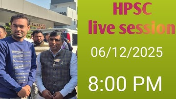 Praveen Soni is live on hpsc .