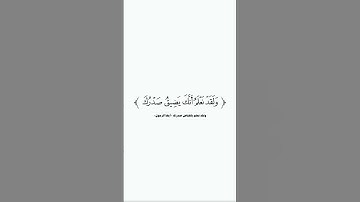 تلاوة من سورة الحجر||القارئ هزاع البلوشي||كرومات قرآن شاشة بيضاء#اللهم_انصر_اهلنا_في_غزة🇵🇸