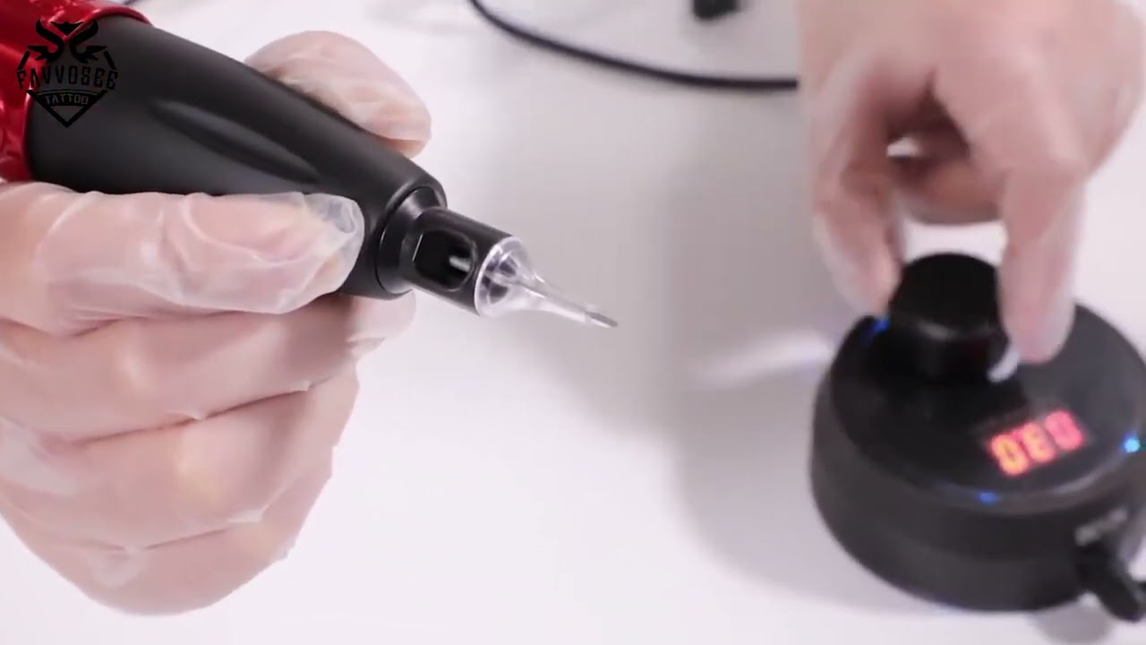 Favvosee Tattoo Kit Use