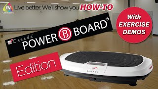Ocean Sales TV | Casada PowerBoard w/ Heart Monitor & PowerBand How-to & Exercise Episode