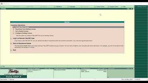 How to prepare Final Accounts with Adjustments.. Tally ERP 9 with GST.. By Dr. K. Muthulakshmi.