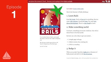 Summer of Rails — SD Ruby Podcast (Episode 1)