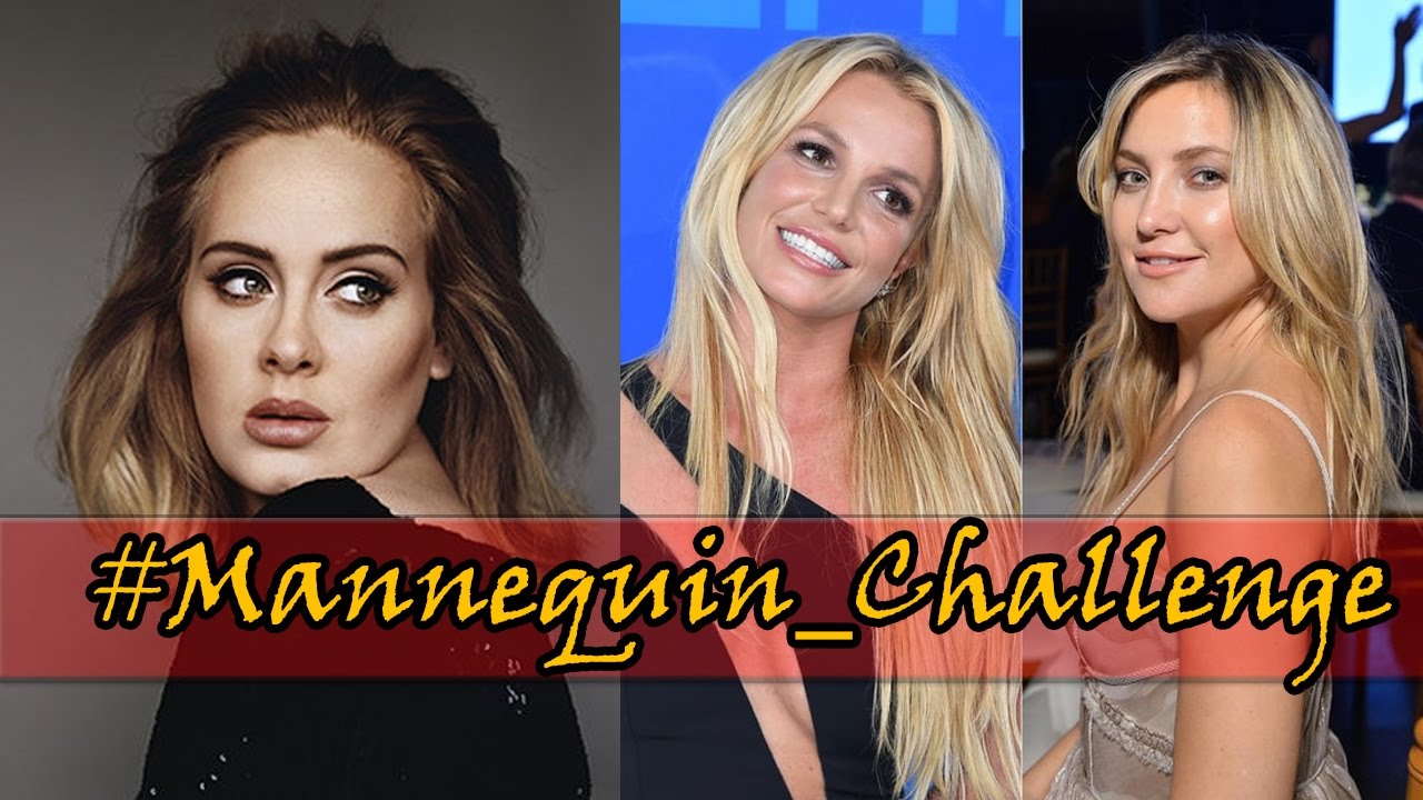 Britney Spears and Kate Hudson Take on Viral Mannequin Challenge YouTube