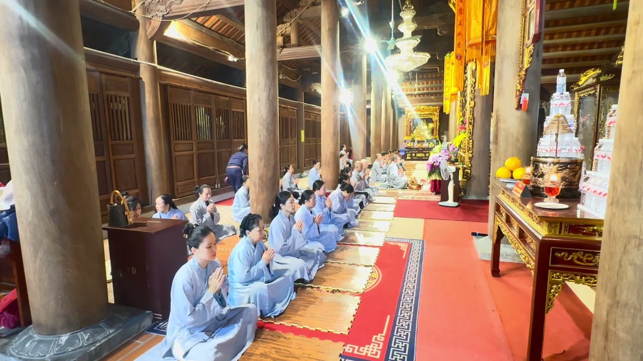 THỜI KHOÁ NIỆM PHẬT RẰM THÁNG GIÊNG/ 2026