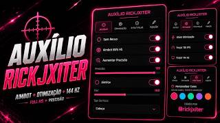 Saiu! PAINEL RICKJXITER ATUALIZADO! PAINEL ANDROID E IOS MUITO BOM! FULL CAPA! 🔥☠️
