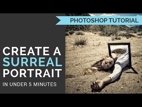 How to Create a Surreal Portrait in under 5 Minutes - Photoshop Tutorial