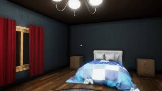 Horror FPS Prototype 2018 - Bedroom Test Objects Interaction